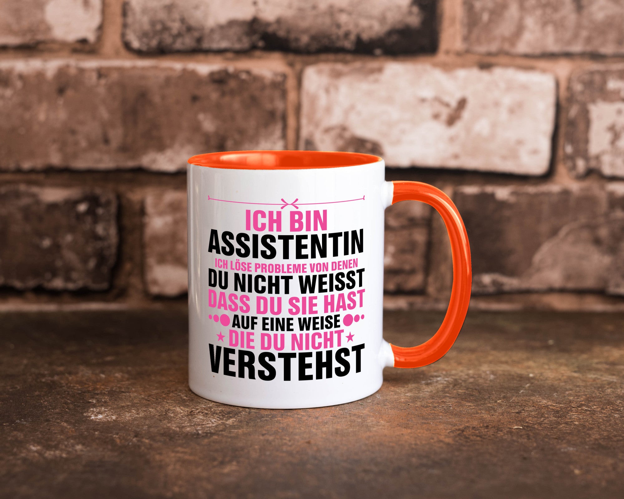 Löse Probleme: Assistentin | Assistenz Hilfskraft lustig Humor Geschenkidee
