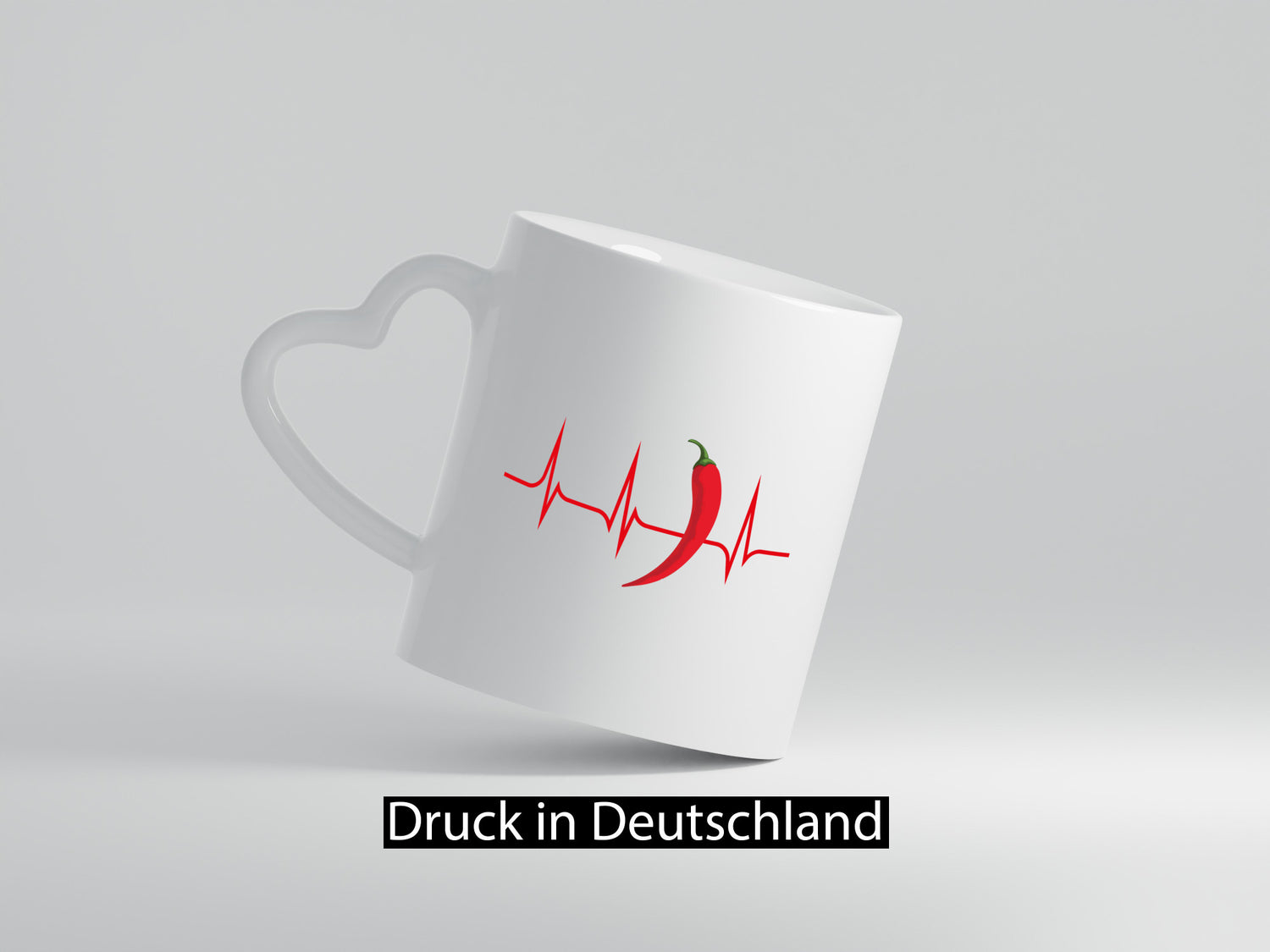 Chili Motiv | Peperoni scharf Chilischote Pfeffer Geschenkidee Humor Tasse