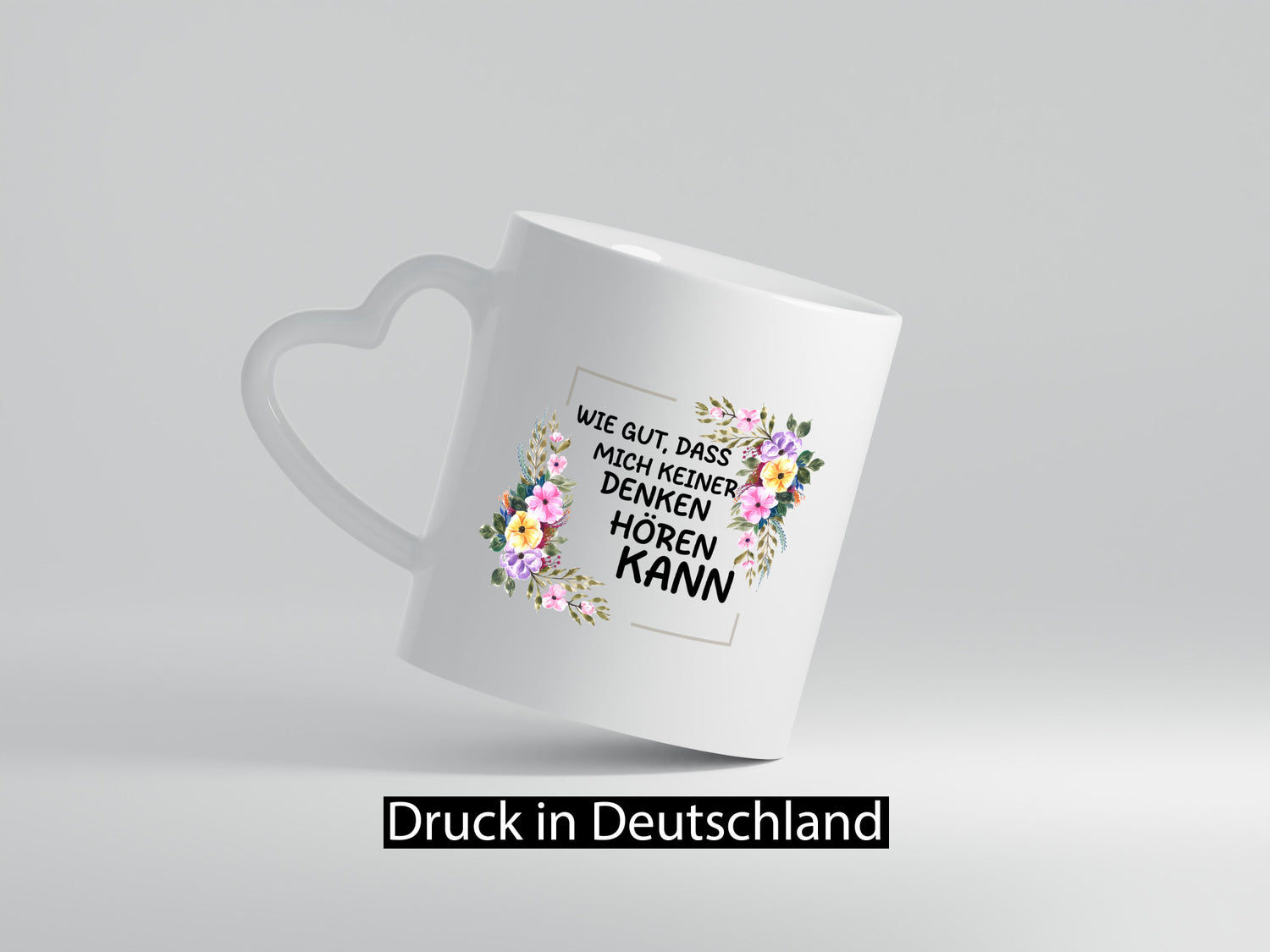 Wie gut das mich keiner denken hören kann | Sarkasmus lustiger Spruch Geschenk