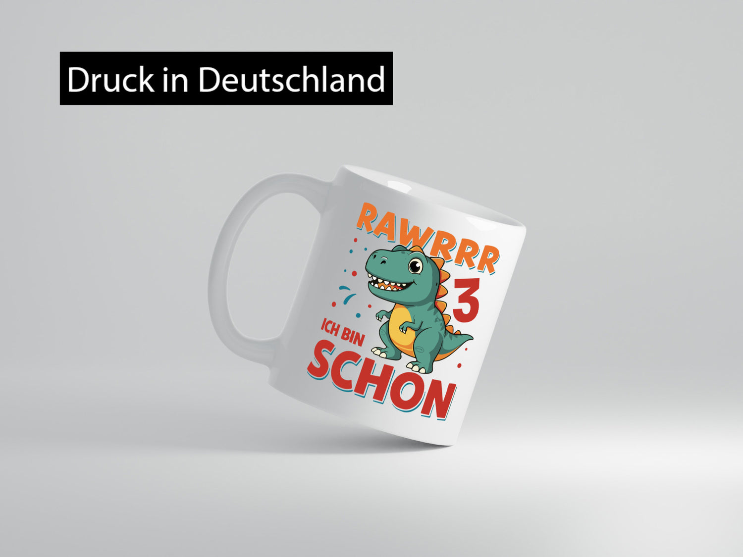 3. Geburtstag | 3 Jahre Raw ich bin schon T-Rex lustig Geschenkidee Geschenk