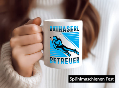 Skihaserl Betreuer | Sikfahrer lustig Humor Geschenkidee Geschenk Tasse