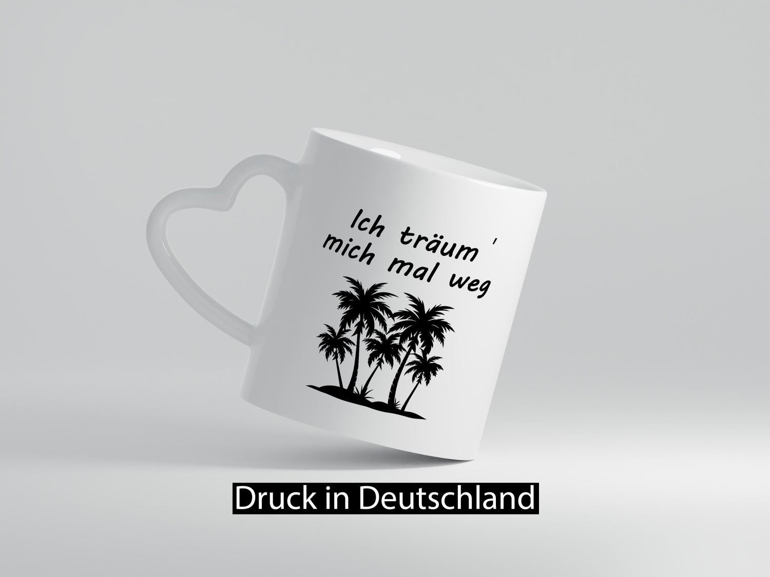 Ich Träum mich mal weg | Urlaub Palmen Strand lustig Humor Geschenkidee