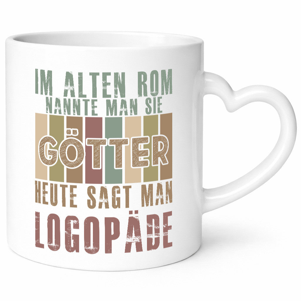Heute sagt man: Logopäde | Sprachtherapie lustig Humor Geschenkidee Geschenk
