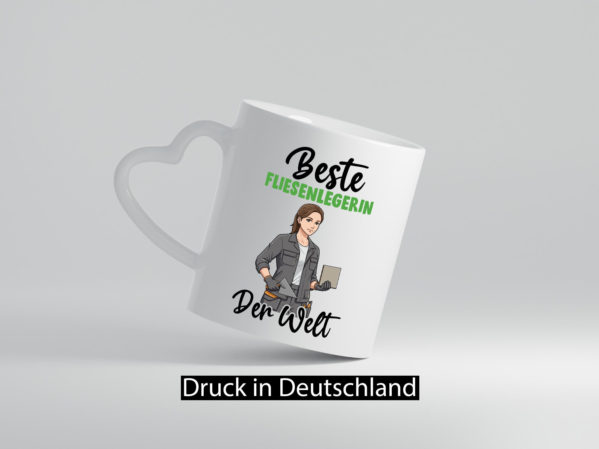 Beste Fliesenlegerin | Fliesenlegen Bau v2 lustig Humor Geschenkidee Geschenk