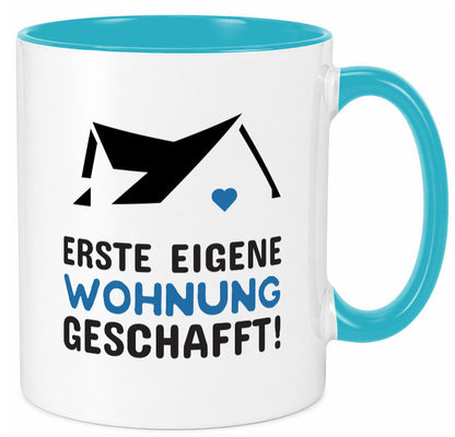 Erste eigene Wohnung | Umzug Tasse Eigenheim Auszug Geschenk Humor Geschenkidee