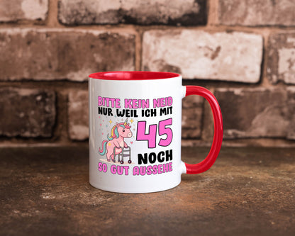 45. Geburtstag | 45 Jahre Mit noch so gut aussehen Geschenk Geschenkidee
