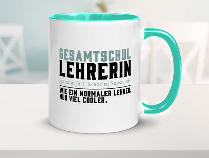 Gesamtschullehrerin | Unterricht Lieblingslehrerin Geschenkidee Humor Tasse