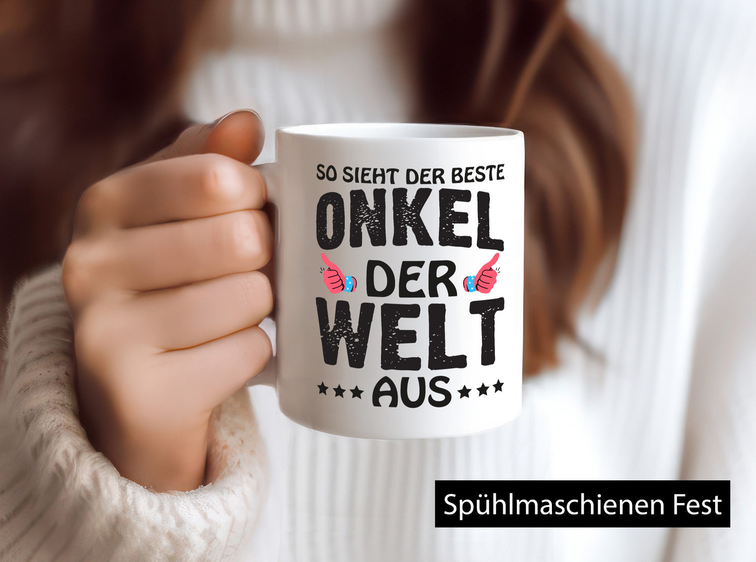 Bester Onkel der Welt | Männer Tasse Cooler Humor Geschenkidee