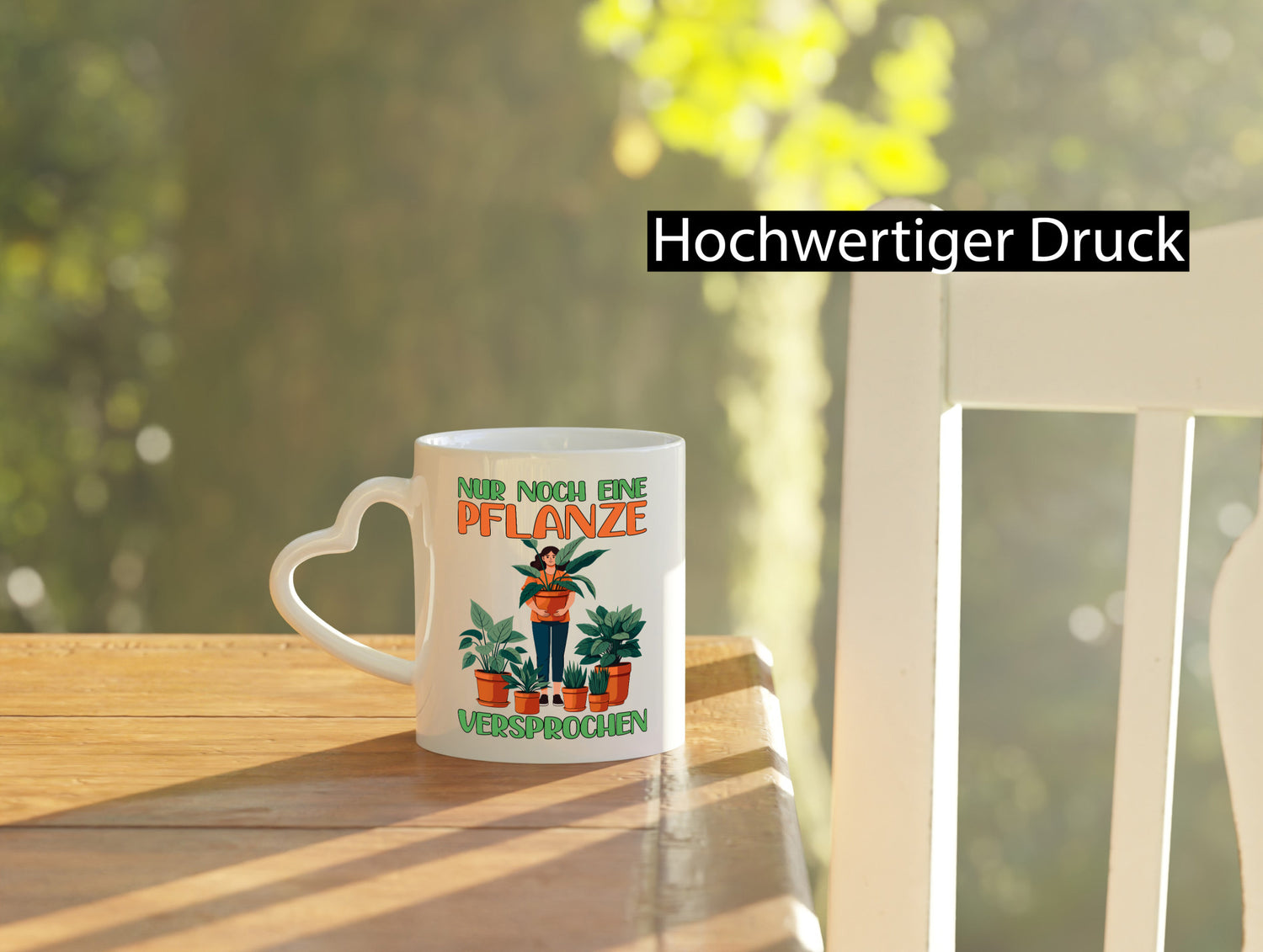 Nur noch eine Pflanze versprochen | Floristin Gärtnerin lustiger Spruch