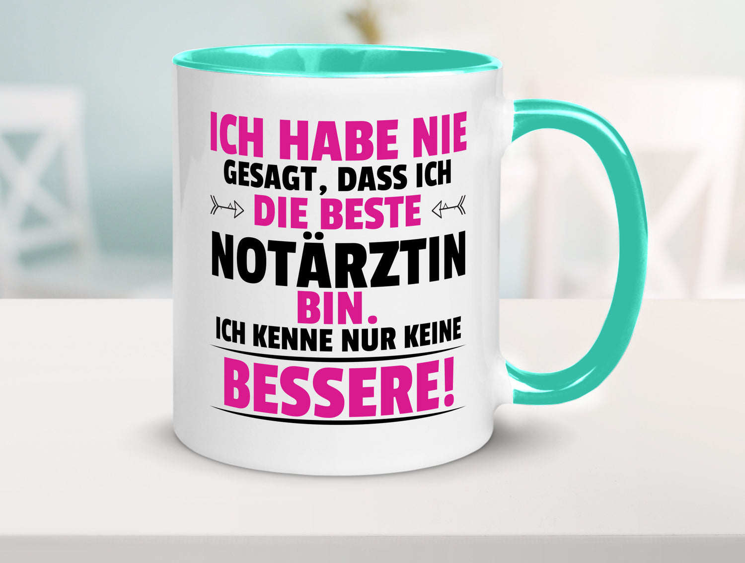 Die Beste Notärztin | Ärztin Humor Geschenkidee Tasse