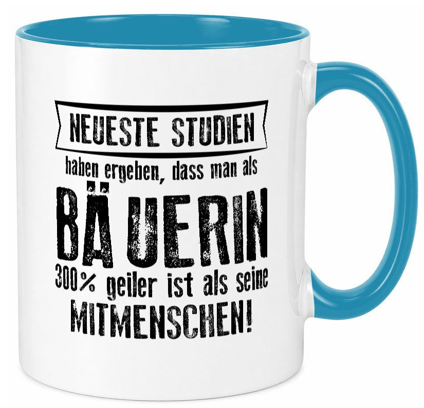 Neuste Studien: Bäuerin | Bauernhof Landwirtschaft Humor Geschenkidee Tasse
