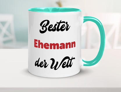 Bester Ehemann der Welt | Ehepaar Geschenkidee Humor Tasse