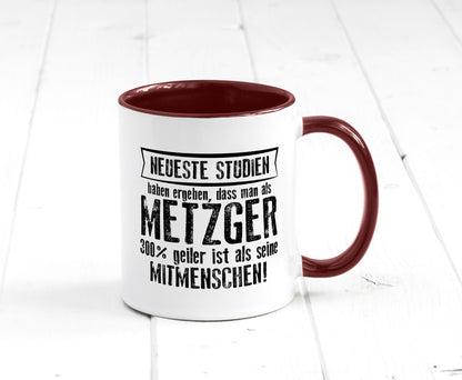 Neuste Studien: Metzger | Fleischer Metzgerei lustig Humor Geschenkidee