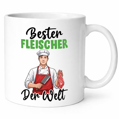 Bester Fleischer | Schlachterei v2 Geschenk Humor Geschenkidee lustiger Spruch