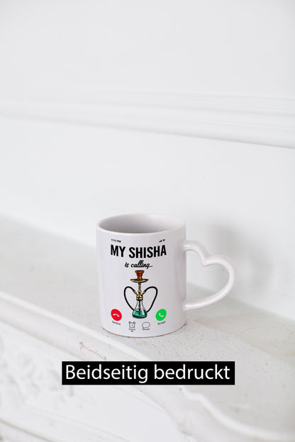 Sisha ruft an | Shisha Shishaliebhaber lustiger Spruch Geschenk Humor