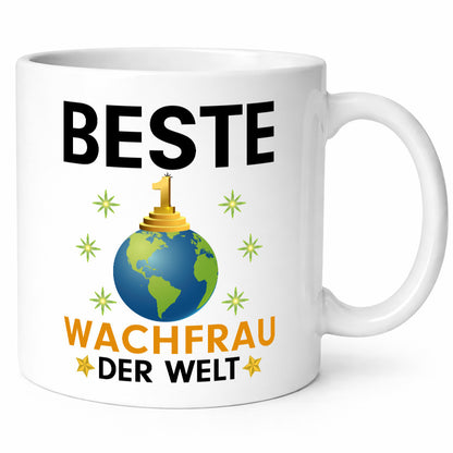 Welt Beste Wachfrau | Wachpersonal Nachtwächter Geschenk Humor Geschenkidee