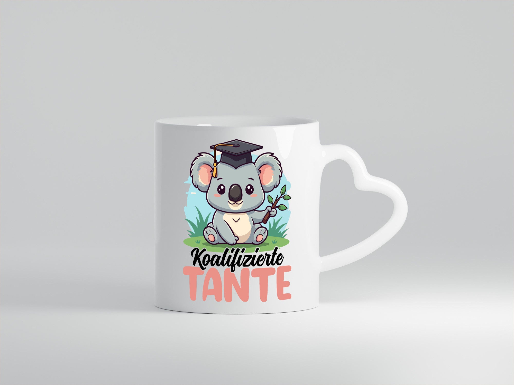 Koalifizierte Tante | Nichte Schwester Familie Geschenkidee Humor Tasse
