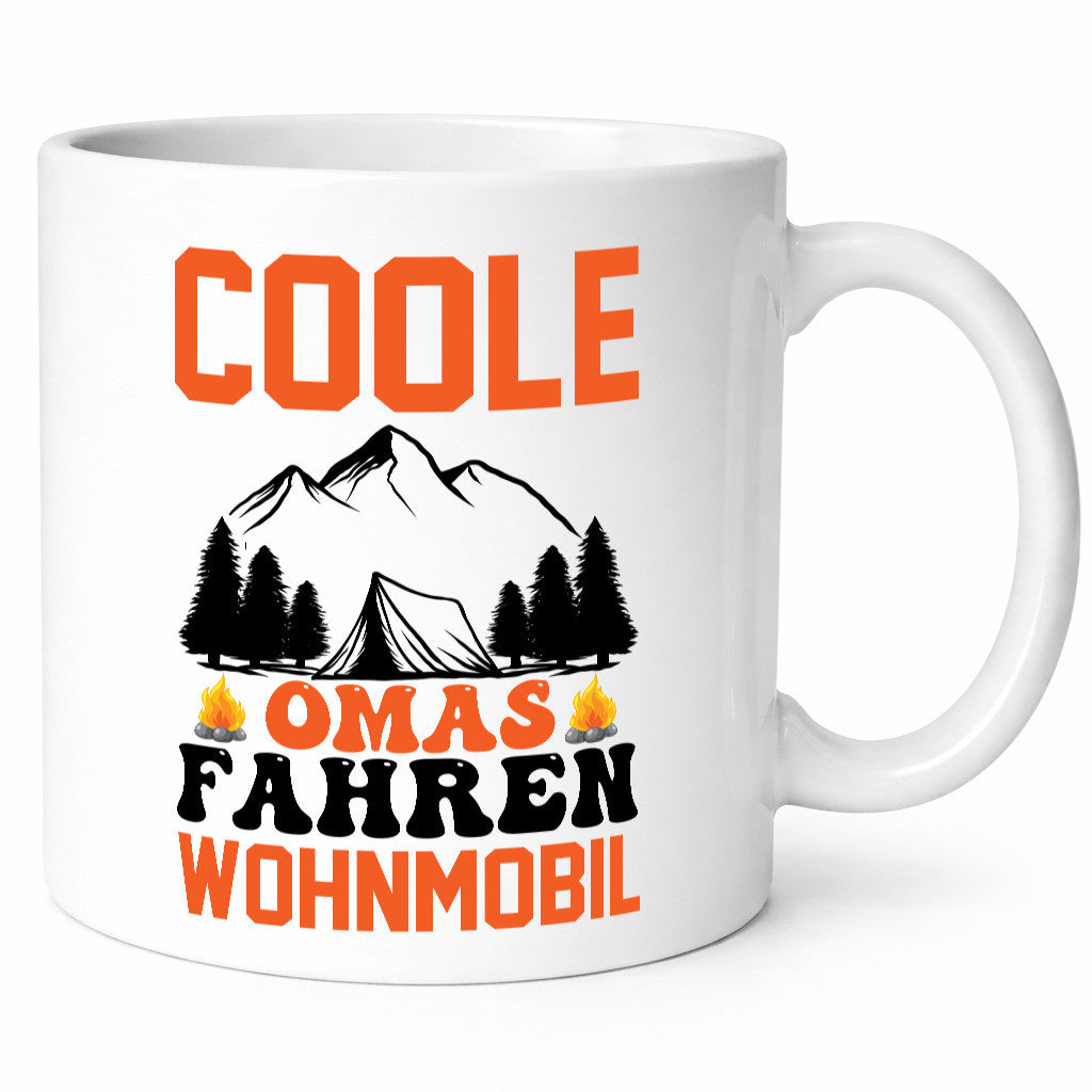 Coole Omas Fahren Wohnmobil | Camping lustig Familie Geschenkidee Geschenk Tasse