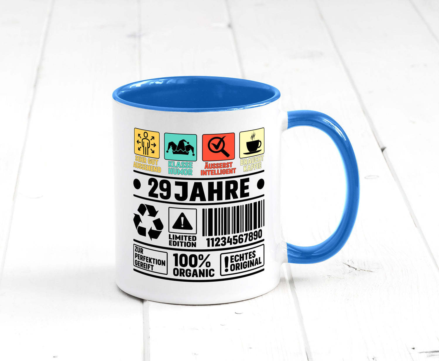 29. Geburtstag | 29 Jahre Humor Limited Edition lustiger Spruch Geschenk