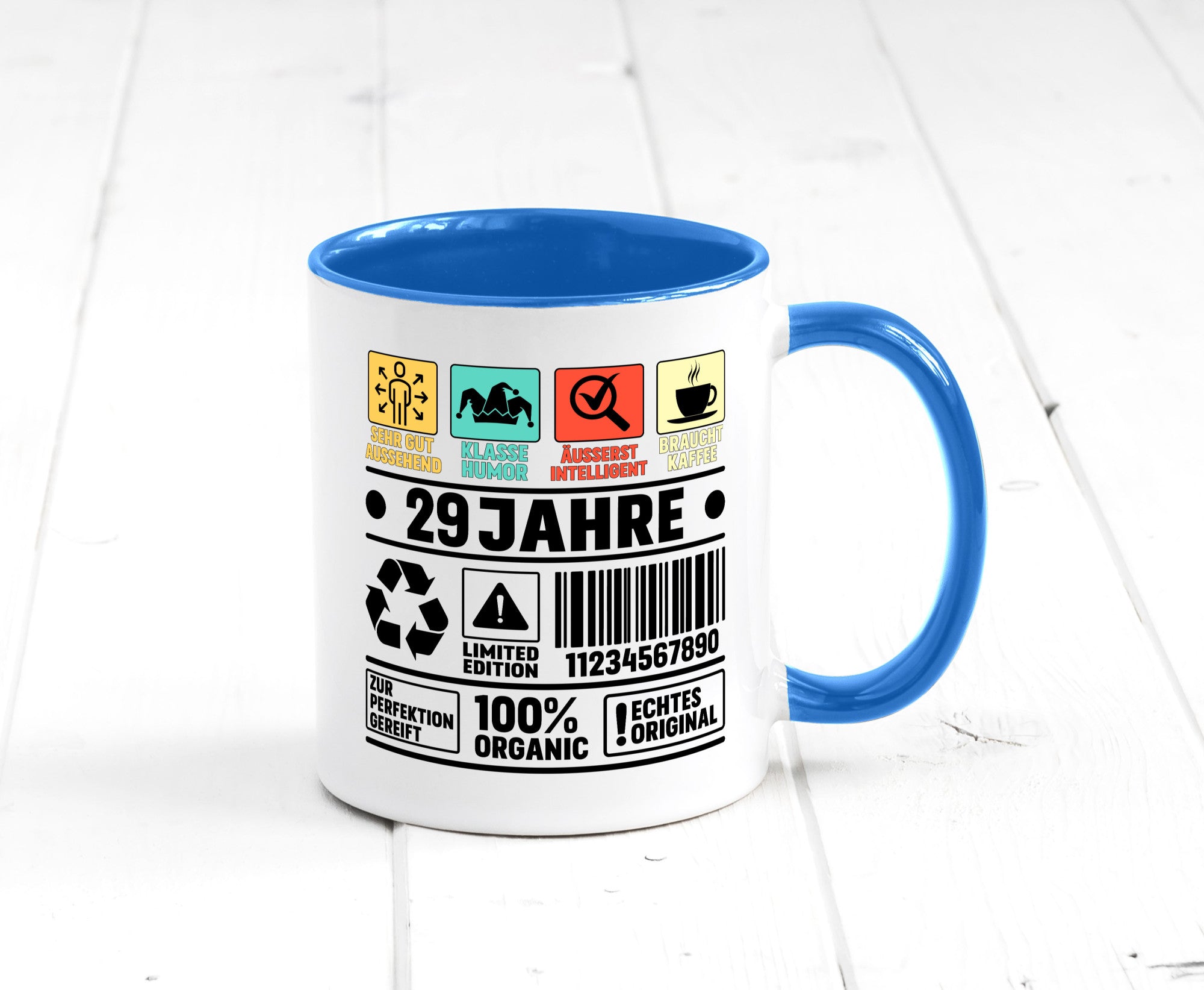 29. Geburtstag | 29 Jahre Humor Limited Edition lustiger Spruch Geschenk