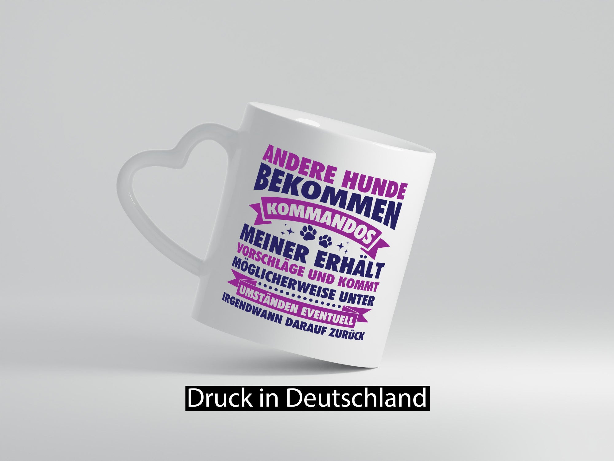 Hunde Training | Hundebesitzer Tasse Hundekommando vl9 lustig Tierliebhaber