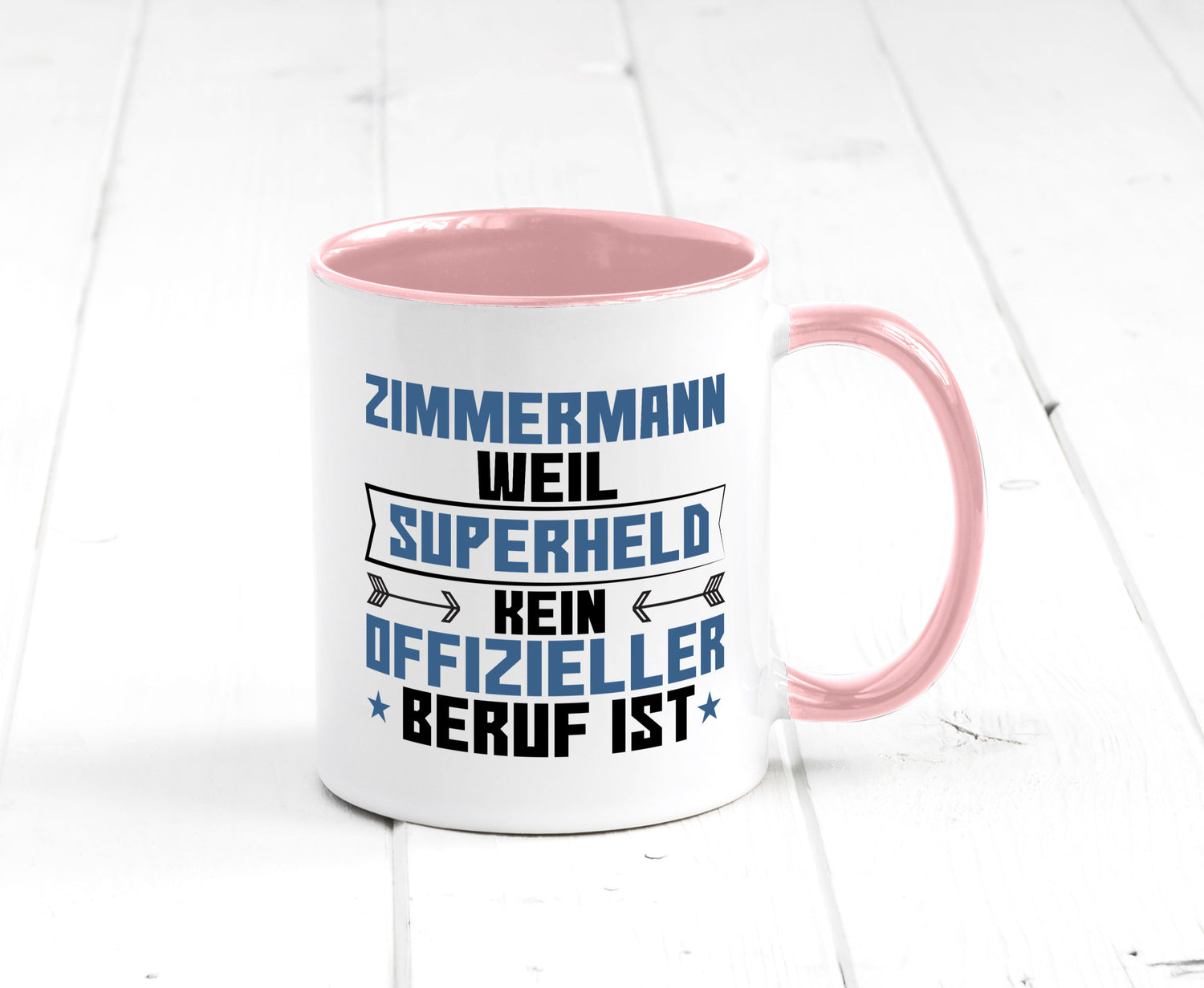 Superheld Zimmermann | Handwerker Holzbau Geschenk Humor Geschenkidee lustiger