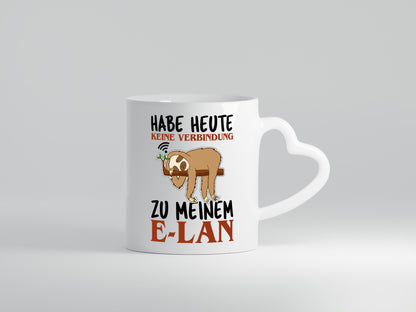 Ich habe keine verbindung Geschenk Humor Geschenkidee lustiger Spruch Tasse