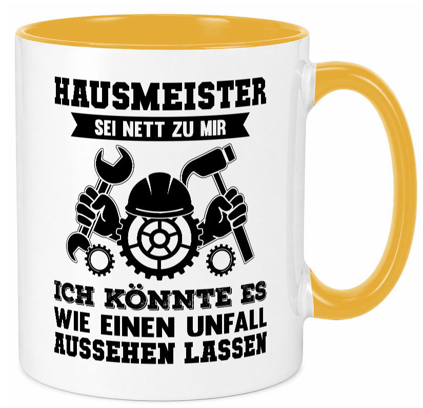 Hausmeister | Es könnte wie ein Unfall aussehen lustig Humor Geschenkidee