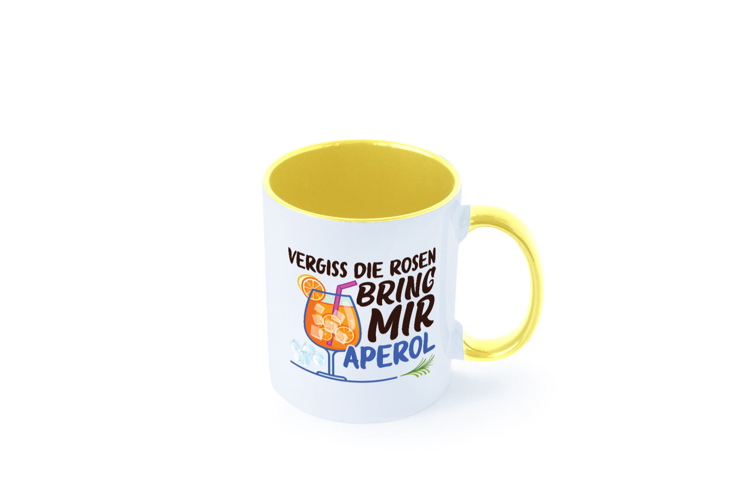 Bring mir Aperol | Rosen Paar Party Geschenkidee Humor Tasse
