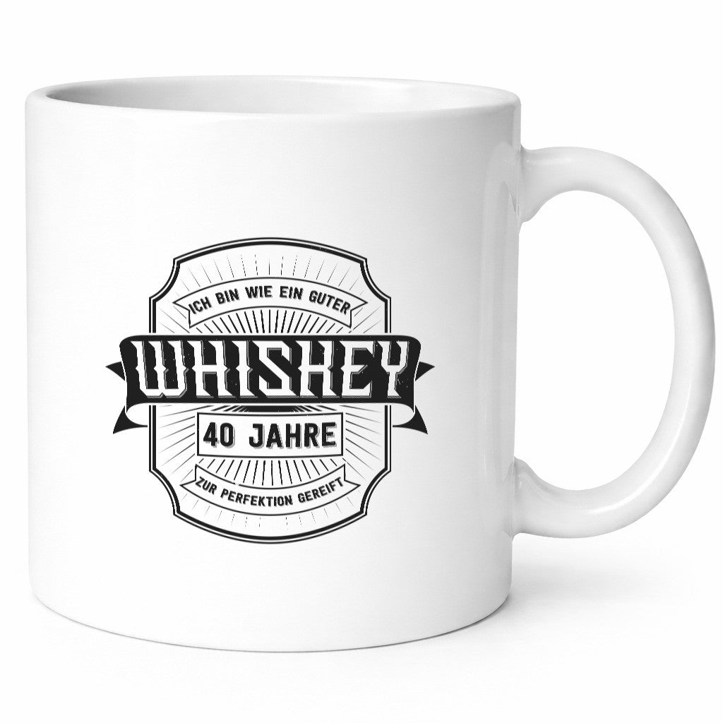 Guter Whisher | 40 Jahre Emblem lustiger Spruch Geschenk Humor Geschenkidee