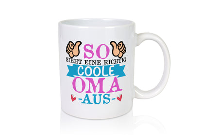 So sieht eine richtig Coole Oma aus | Großmutter Humor Familie Geschenkidee