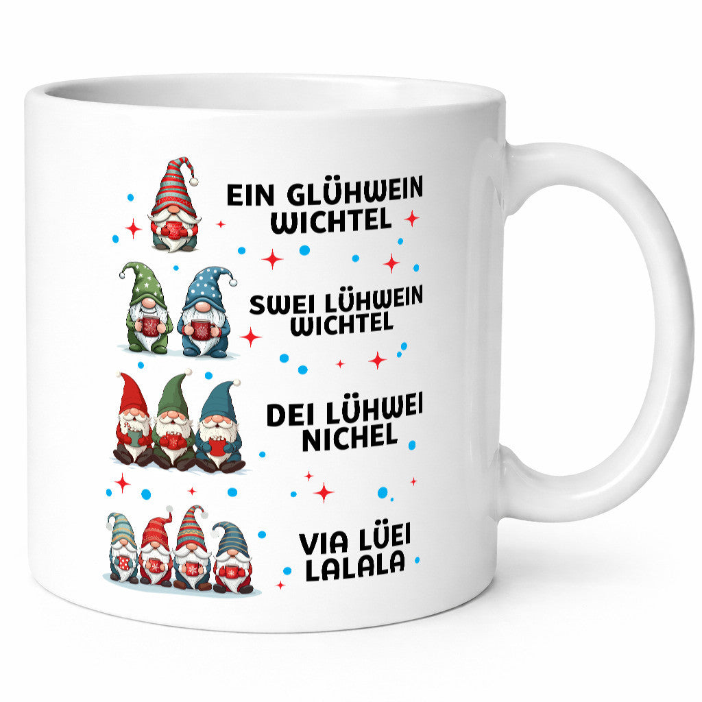 Ein Glühwein wichtel | Swei Weihnachten Geschenkidee Humor Tasse