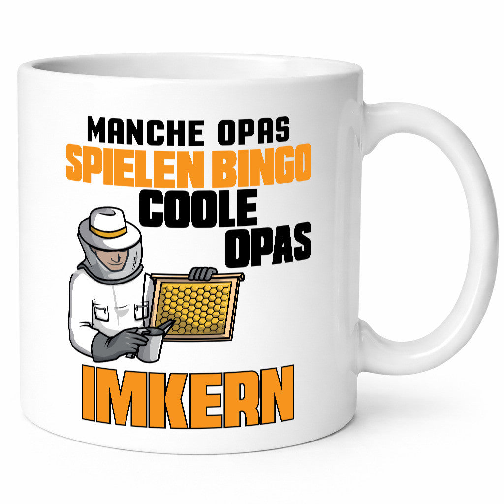 Opas spielen Bingo, coole imkern | Opa Imker | Honig lustige Familie Geschenkidee