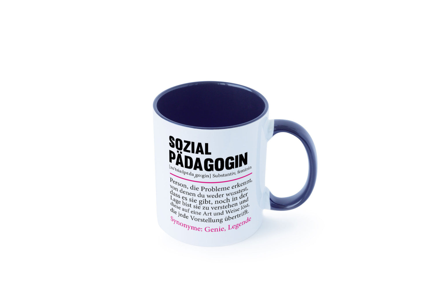 Sozialpädagogin | Spruch lustig Humor Pädagogin v2 Geschenkidee Geschenk Tasse