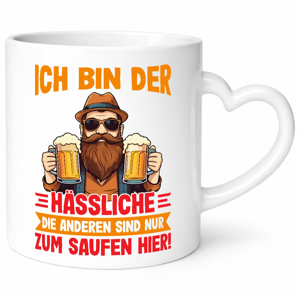 Ich bin der Hässliche | JGA Hochzeit Geschenkidee Humor Tasse