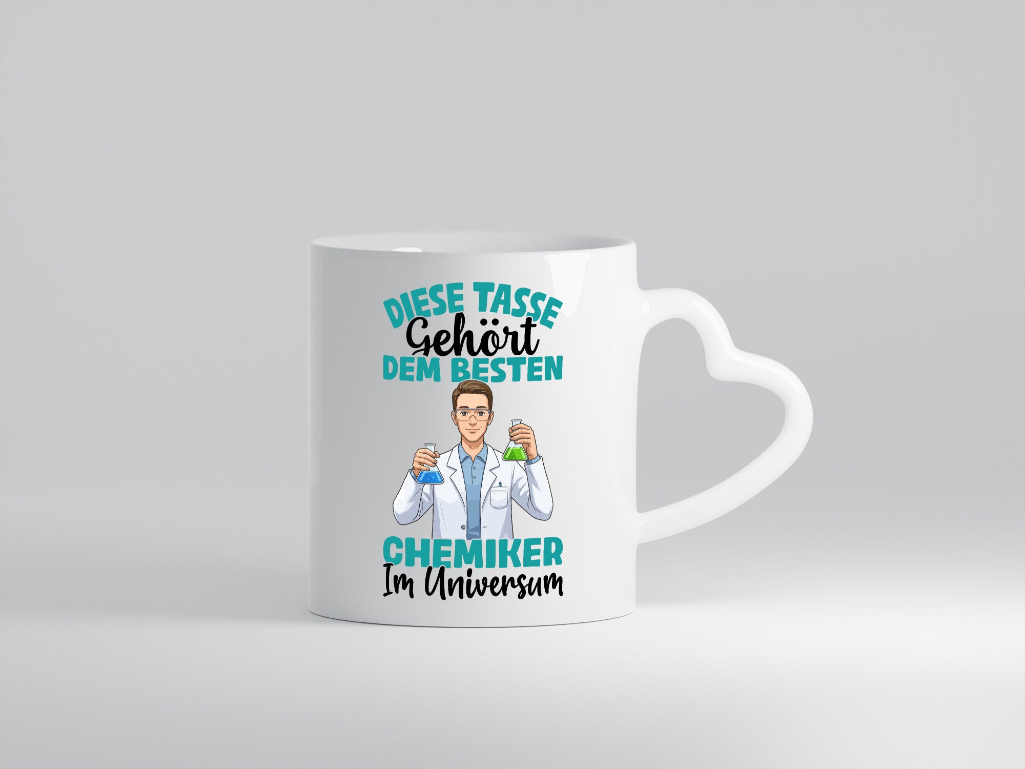 Im Universum: Chemiker | Chemie Labor lustig Humor Geschenkidee Geschenk Tasse