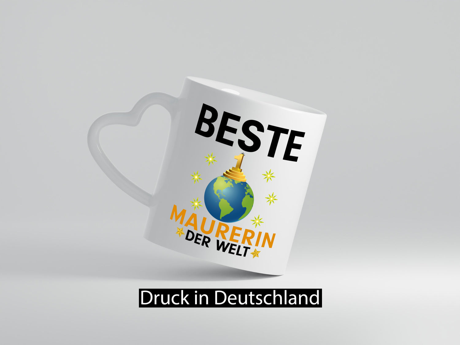 Welt Beste Maurerin lustiger Spruch Geschenk Humor Geschenkidee Tasse