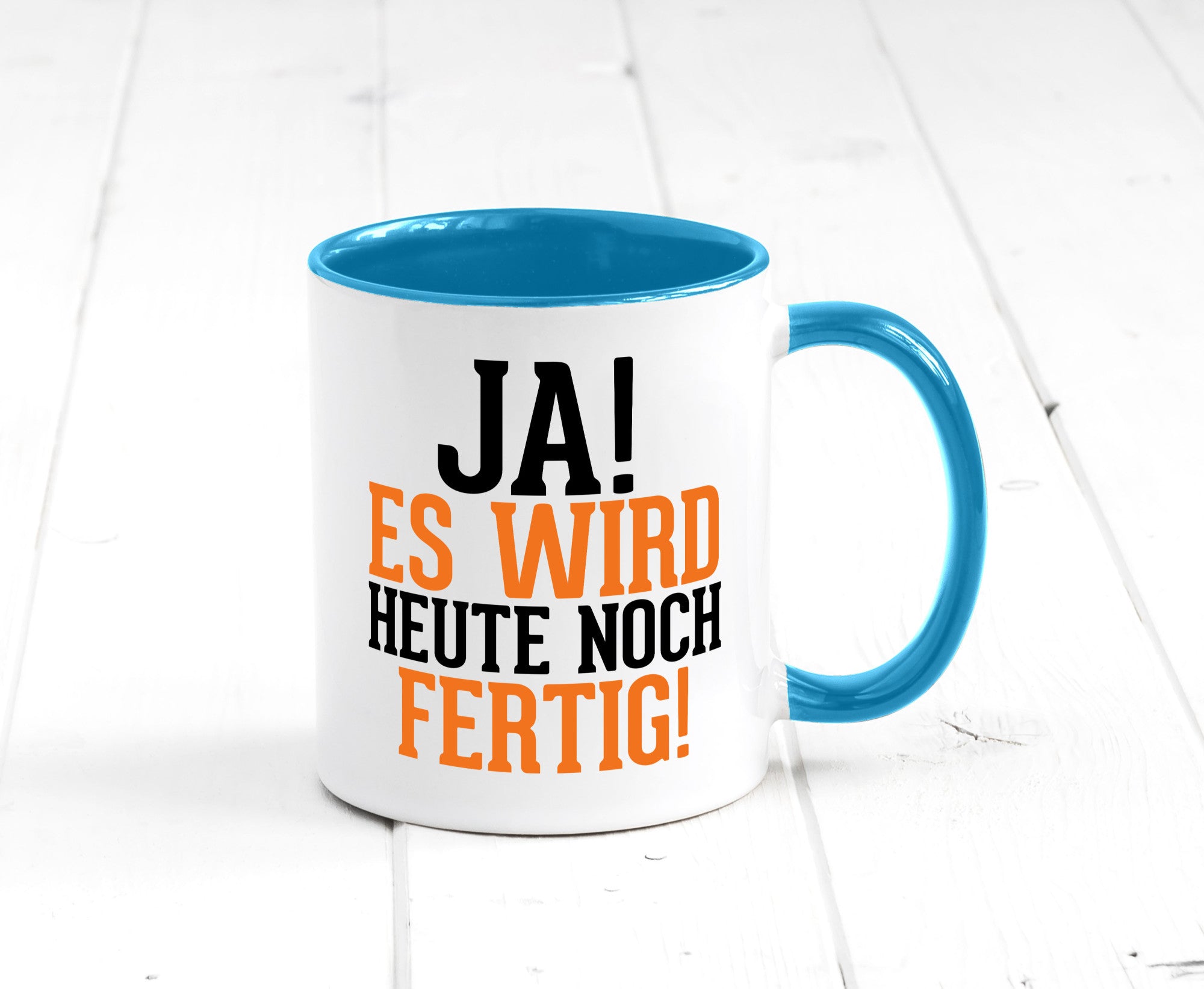 Ja es wird heute noch fertig | Arbeit Kollegen Werkstatt Humor Büro