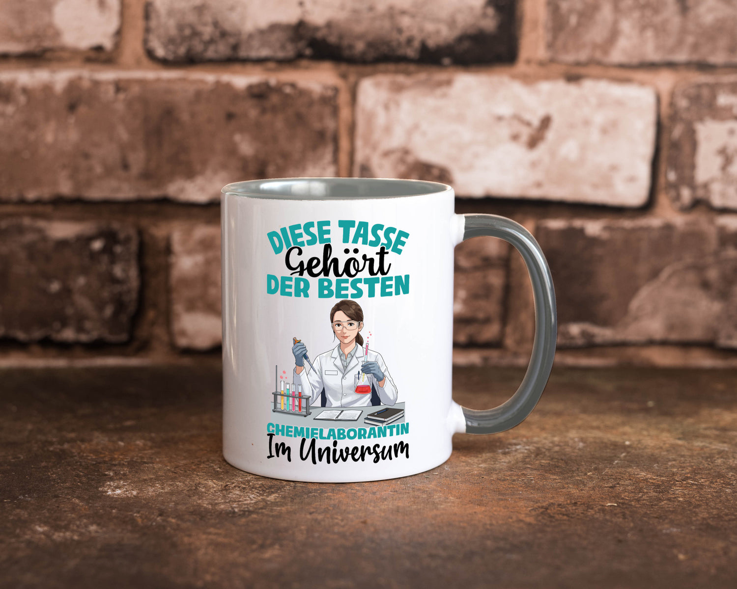 Im Universum: Chemielaborantin | Laborantin Chemie lustiger Spruch Geschenk