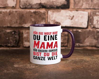 Beste mama der Welt lustiger Spruch Geschenk Familie Geschenkidee Tasse