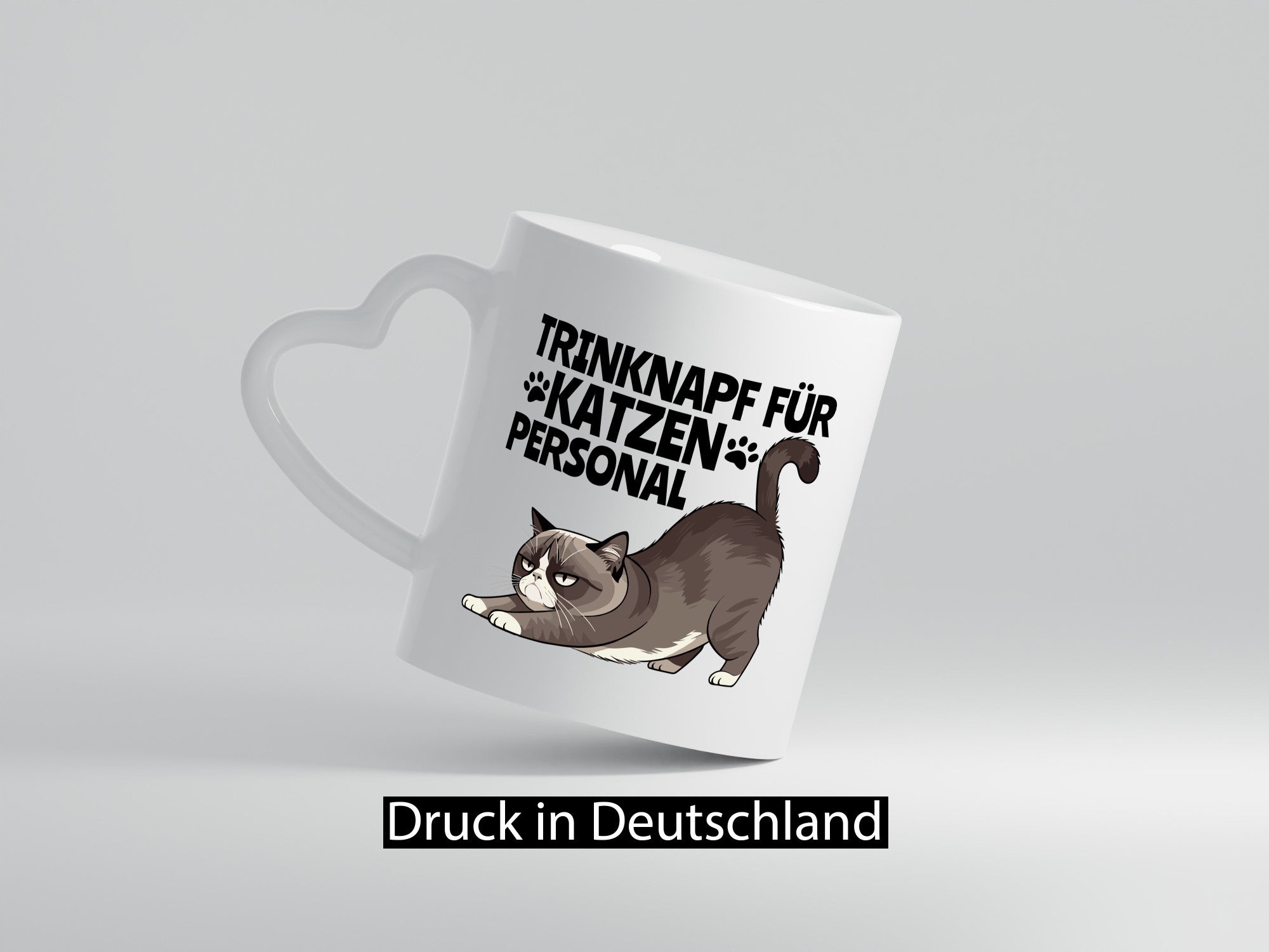Katzen Personal | Katzenbesitzer Tasse Katze Humor vl7 lustig Tierliebhaber