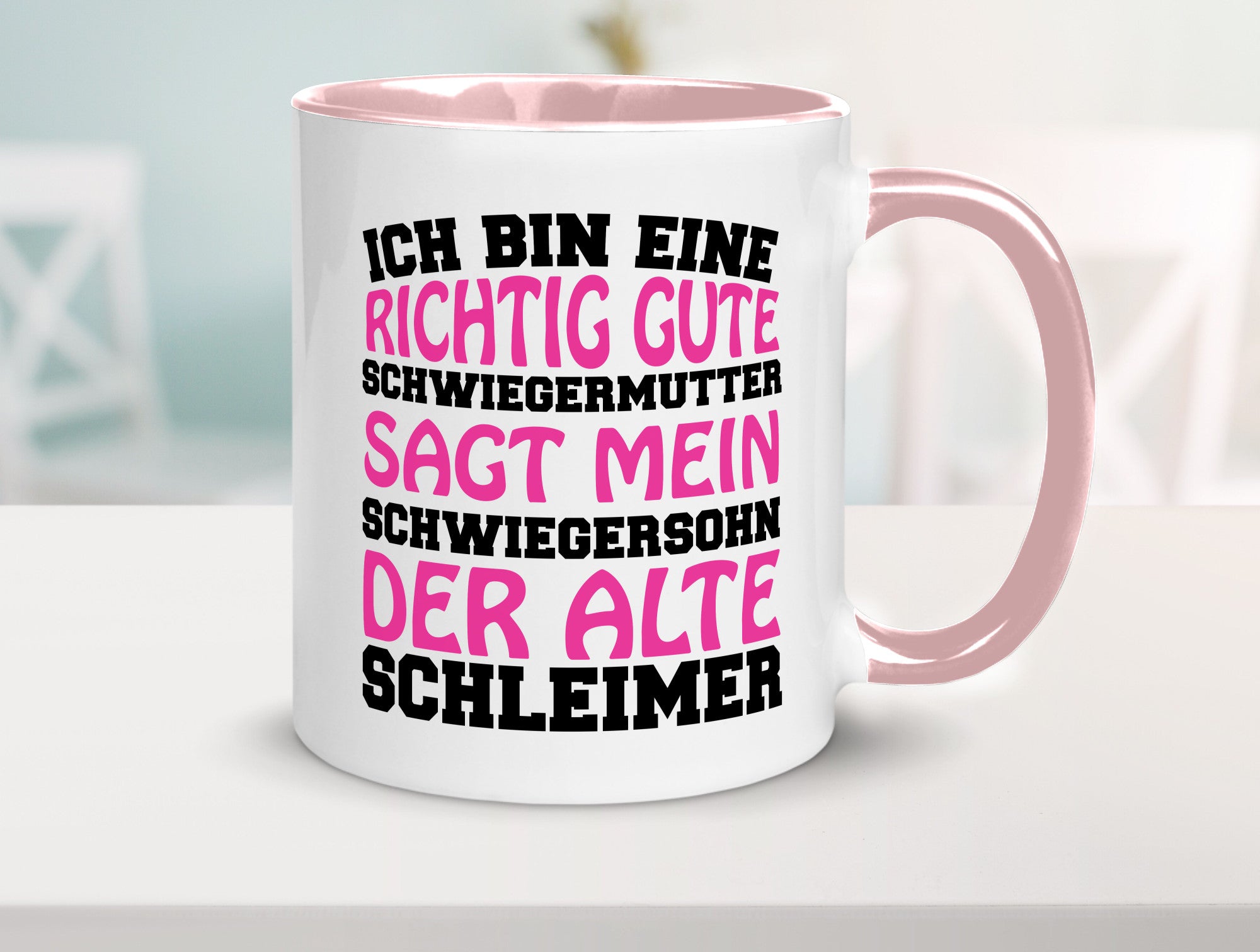 Gute Schwiegermutter lustig Familie Geschenkidee Geschenk Tasse