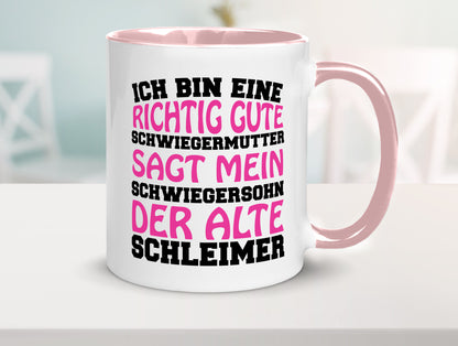Gute Schwiegermutter lustig Familie Geschenkidee Geschenk Tasse