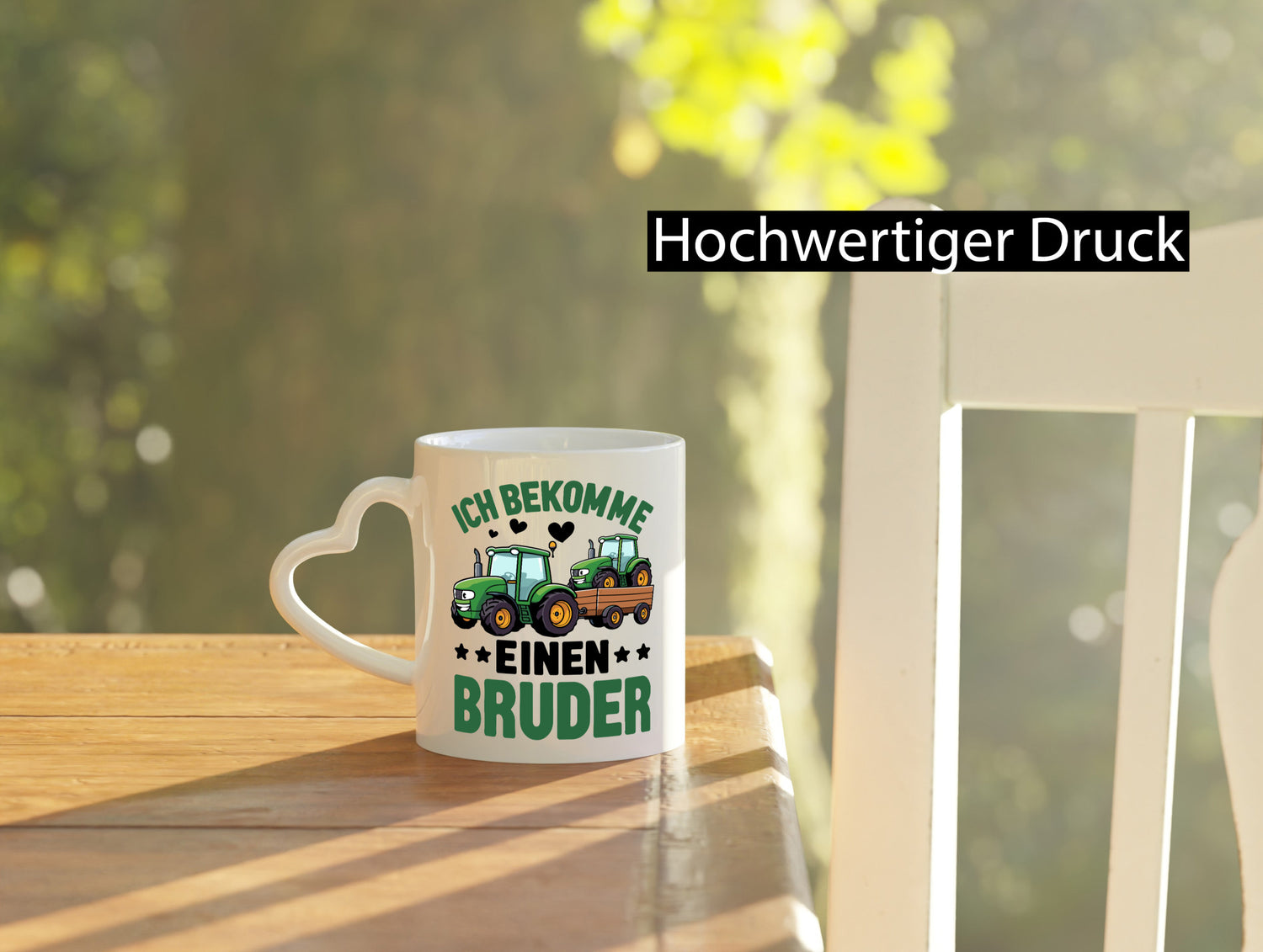 Ich bekomme einen Bruder | Traktor Trecker Geschwister lustig Humor