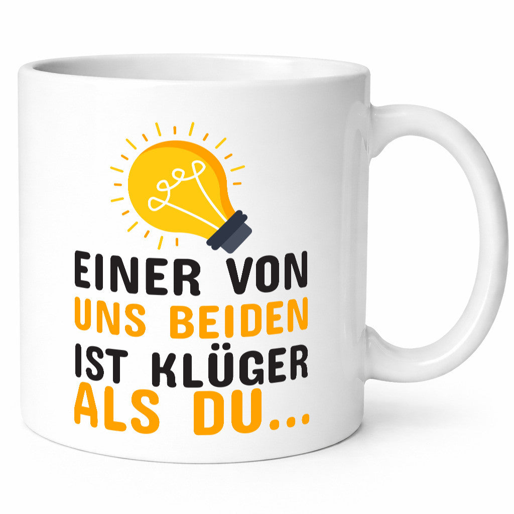 Ich bin klüger lustig Humor Geschenkidee Geschenk Tasse