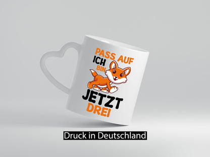 3. Geburtstag | Pass auf ich bin 3 Jähriger Geschenk Geschenkidee lustiger