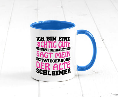 Gute Schwiegermutter lustig Familie Geschenkidee Geschenk Tasse