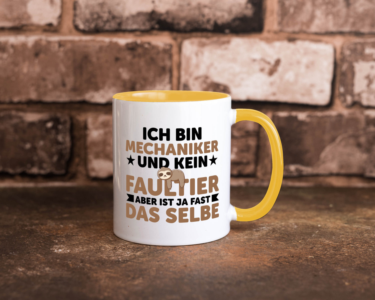 Ich bin kein Faultier: Mechaniker | KFZ Werkstatt Humor Tierliebhaber