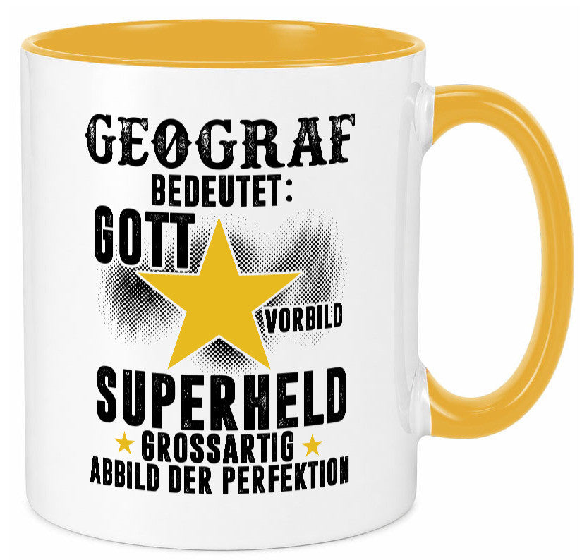 Bedeutung von Geograf | Geografie lustiger Spruch Geschenk Humor Geschenkidee