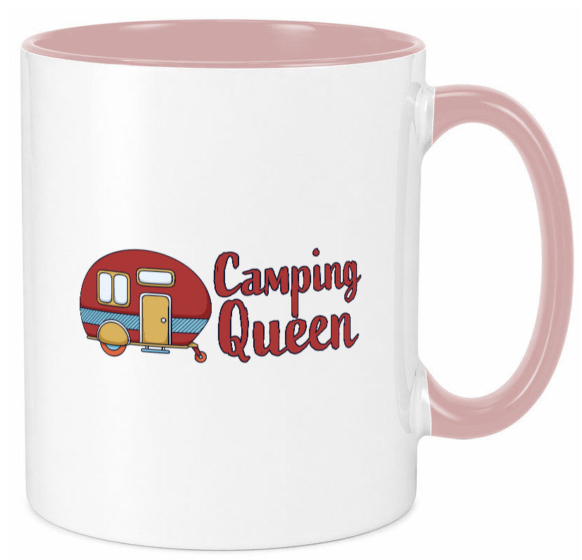 Camping Queen | Wohnanhänger Geschenk Humor Geschenkidee lustiger Spruch Tasse